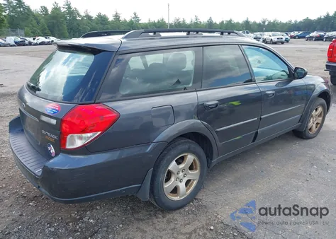 2008 Subaru Outback 2.5I Limited/2.5I Limited L.l. Bean Edition z USA, uszkodzony, nr VIN 4S4BP62C087365548